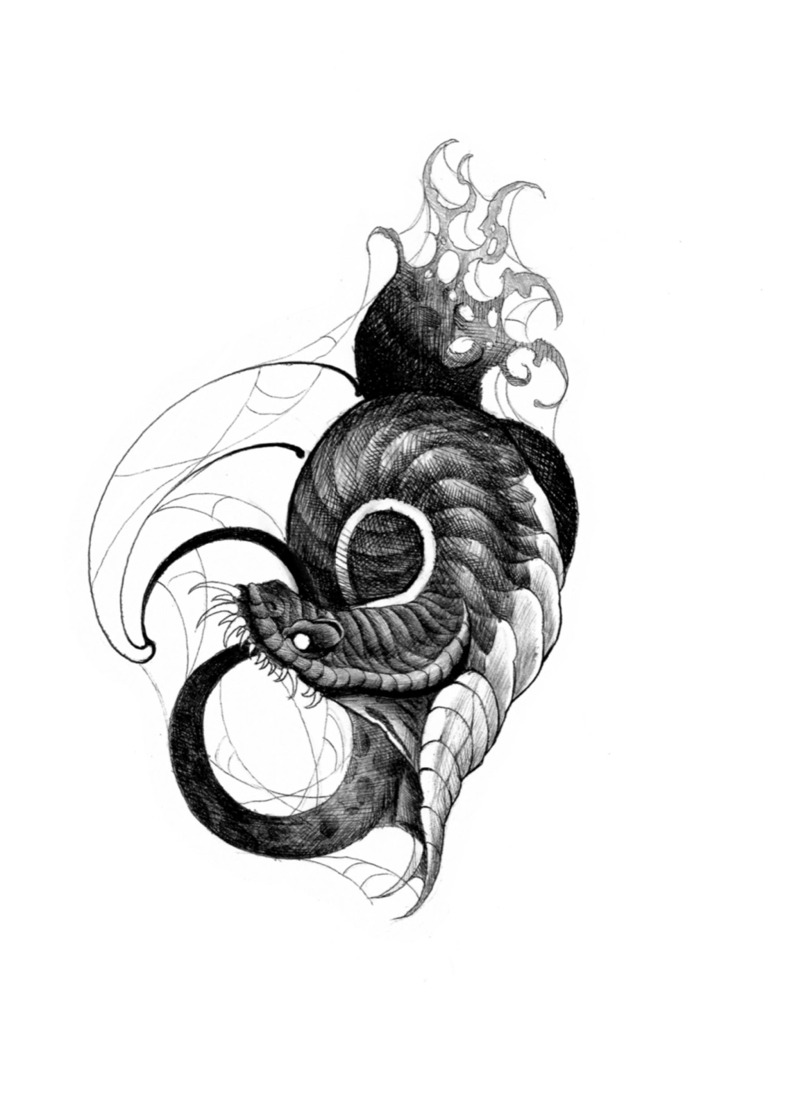 Bozzetti tatuaggio Rimini Black Swan studio disegno originale artwork tattoo design